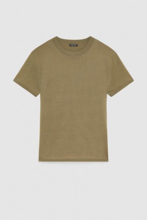 Patrizia Pepe Boxy T-shirt Yeşil | PKM798621