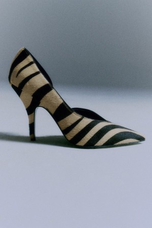 Patrizia Pepe Leather Pumps Animalier | NEP172956