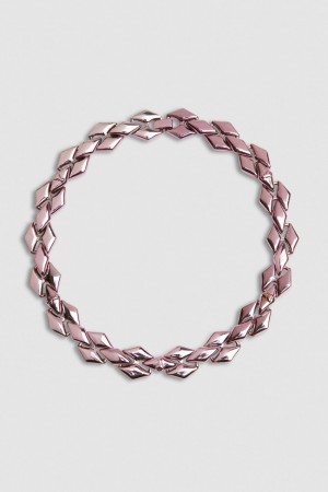 Patrizia Pepe Necklace With Personalized Links And Micro Fly Pembe | COG324851