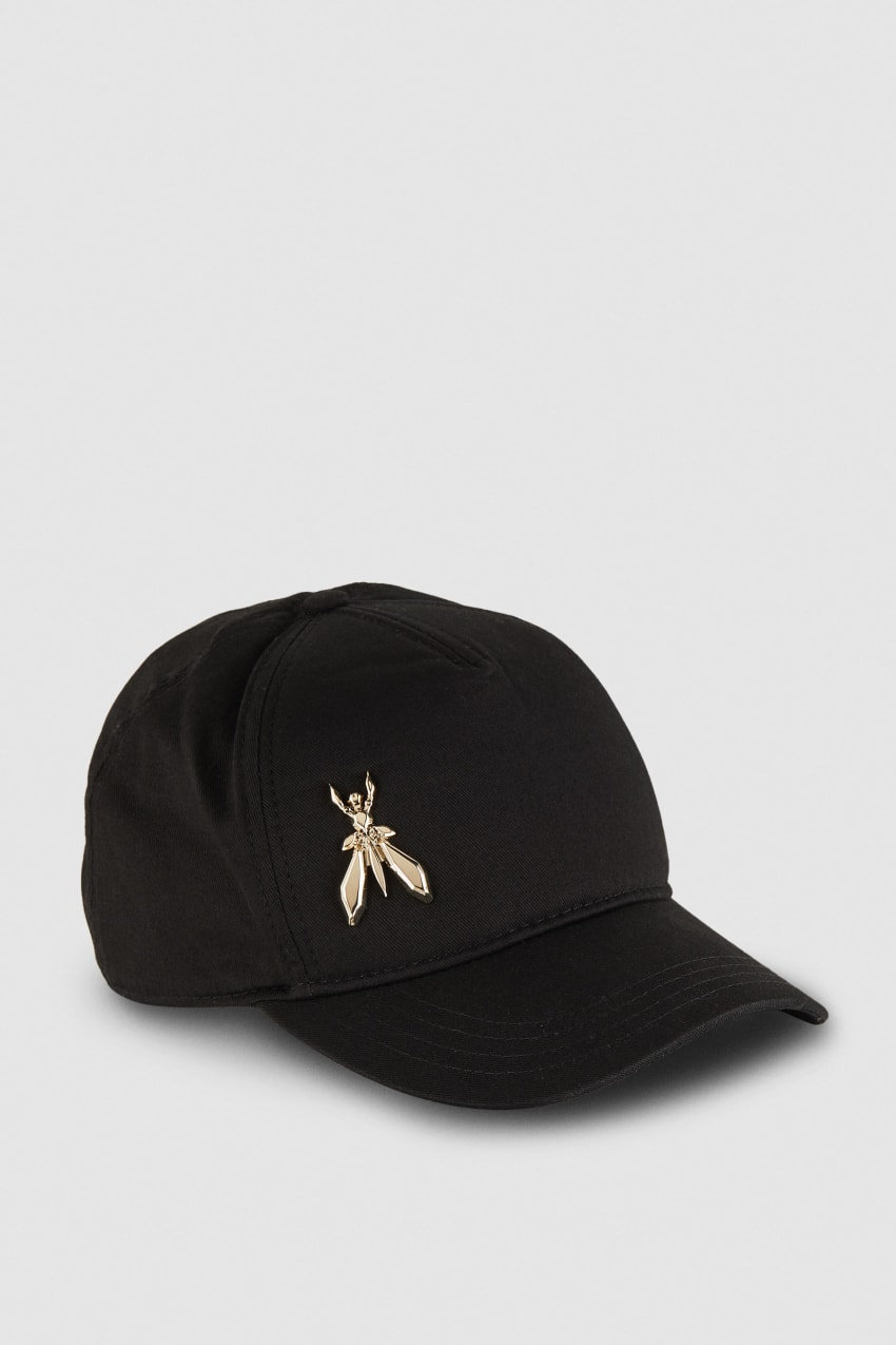 Patrizia Pepe Cotton Fly Baseball Cap Siyah | PZY374018