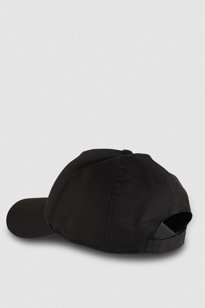 Patrizia Pepe Cotton Fly Baseball Cap Siyah | PZY374018