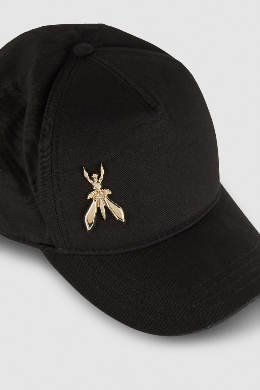 Patrizia Pepe Cotton Fly Baseball Cap Siyah | PZY374018