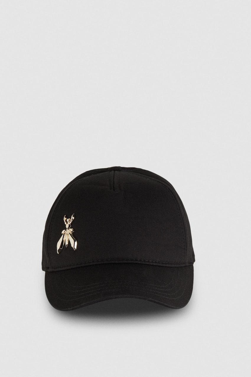 Patrizia Pepe Cotton Fly Baseball Cap Siyah | PZY374018
